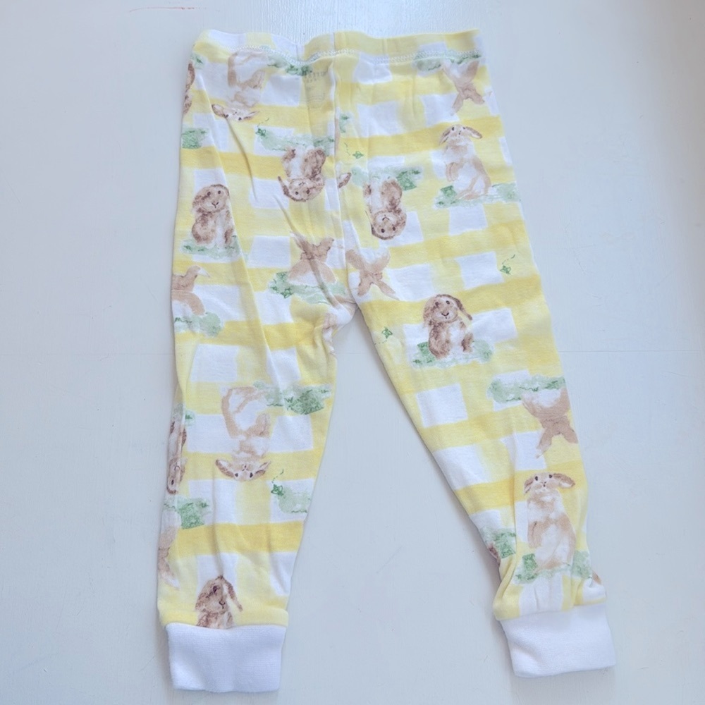 Burt’s Bees Baby Bunny Plaid Organic Cotton Pajamas - Picture 8 of 8